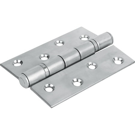 Kipp Hinge Screw On Form:A 75X102, Stainless Matt Polished, Comp:Stainless, A1=18, 5, A2=18, 5, A3=37, 5, K1349.06371919
